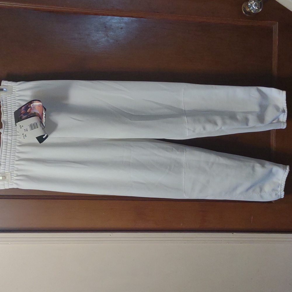 Vintage 90s Y2K athletic baseball pants Bike tapered jogger athletic sportswear